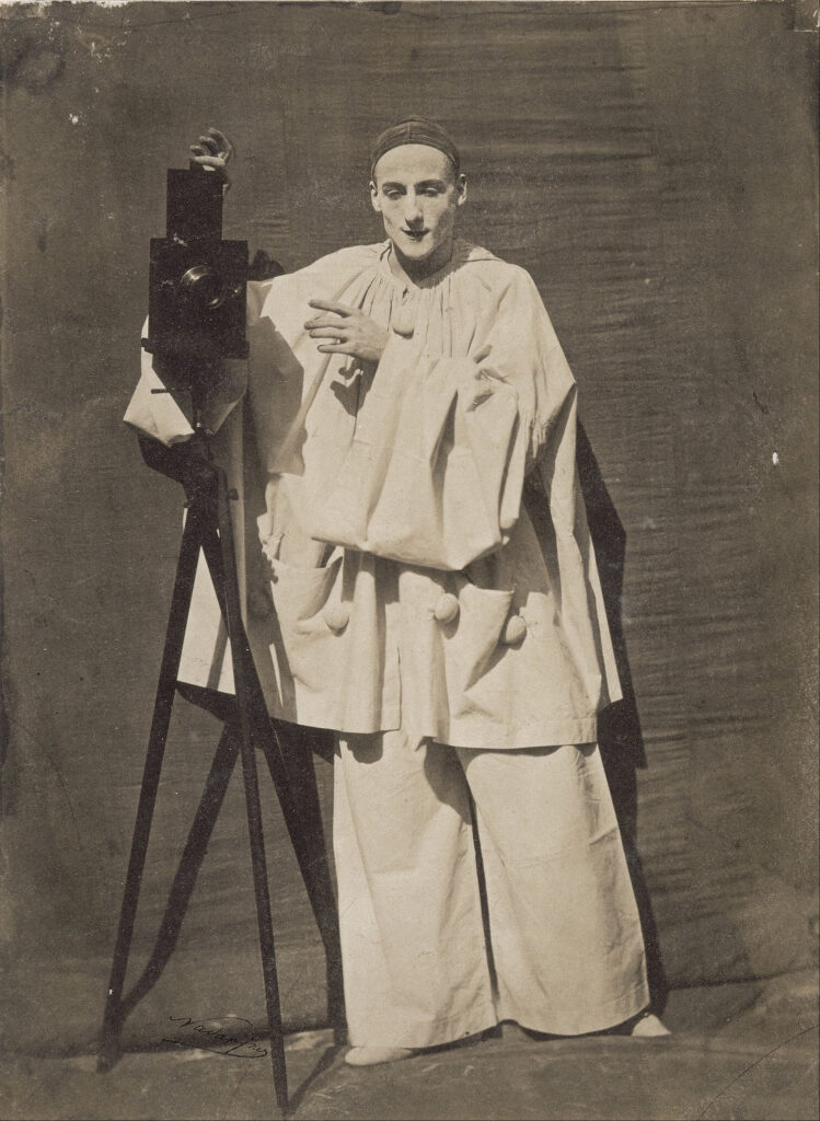 Pierrot the Photographer (1854) - Félix Nadar Tablo