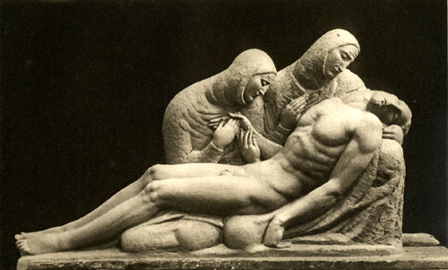 Pieta (1932) - Ivan Meštrović Tablo