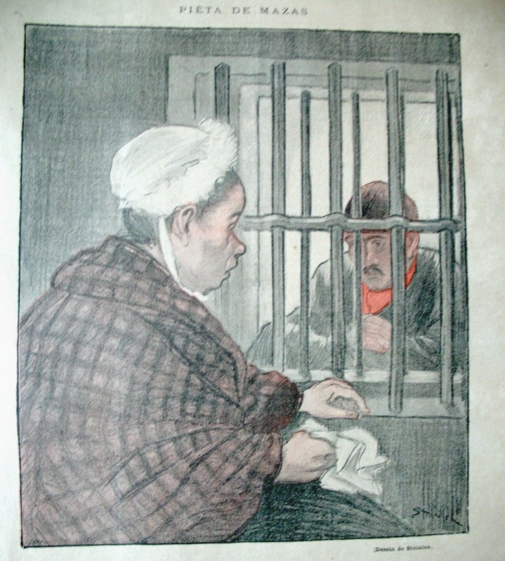 Pieta de Mazas (1892) – Théophile Steinlen Tablo