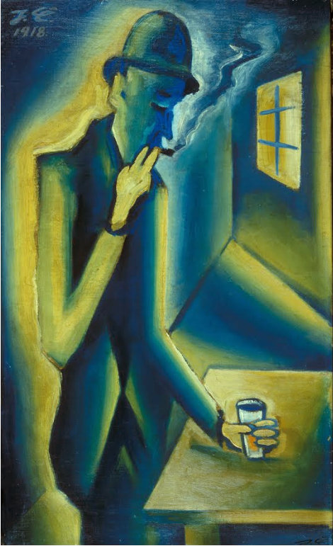 Piják (1918) - Josef Čapek Tablo