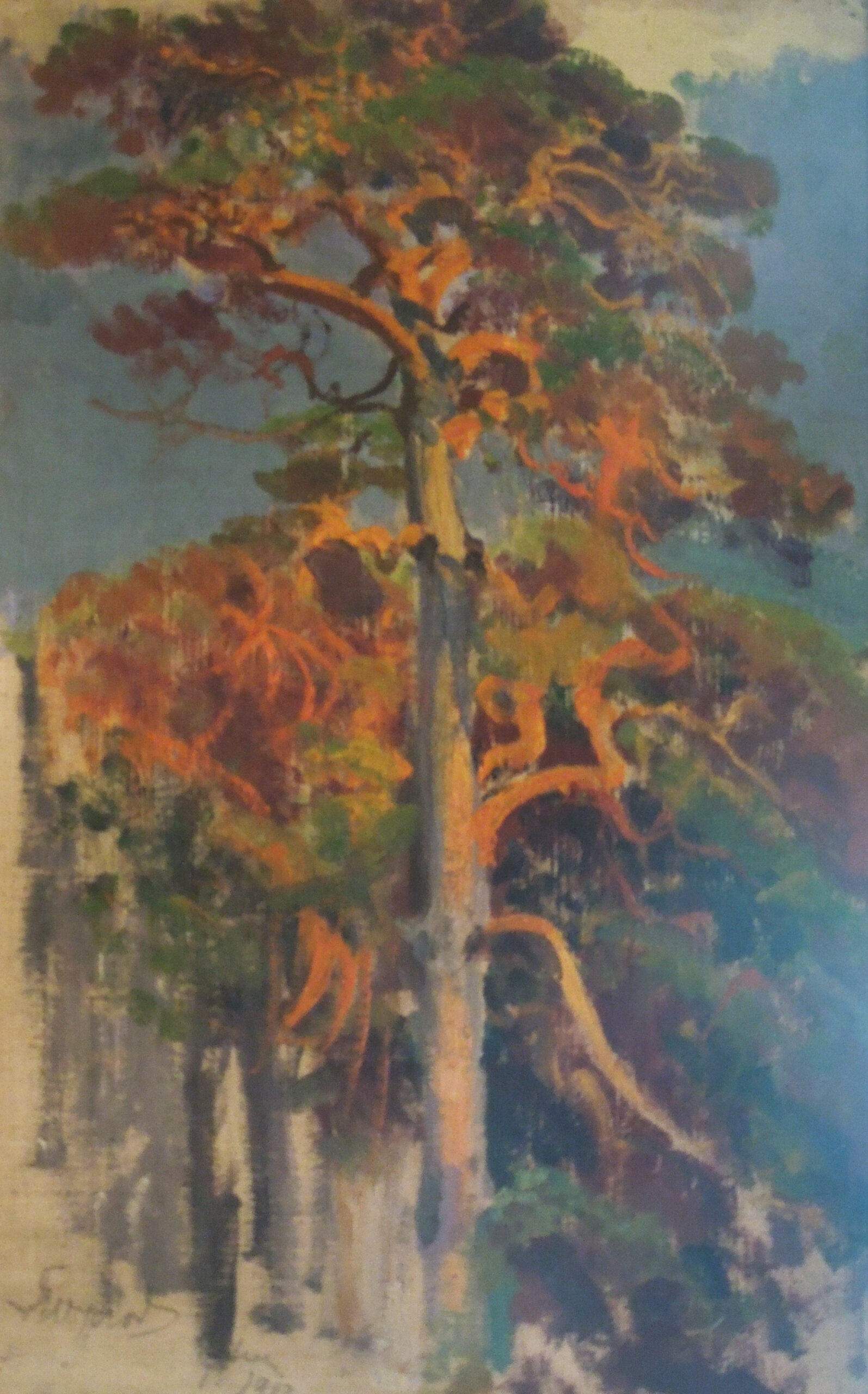 Pines (1912) - Leon Wyczółkowski Tablo