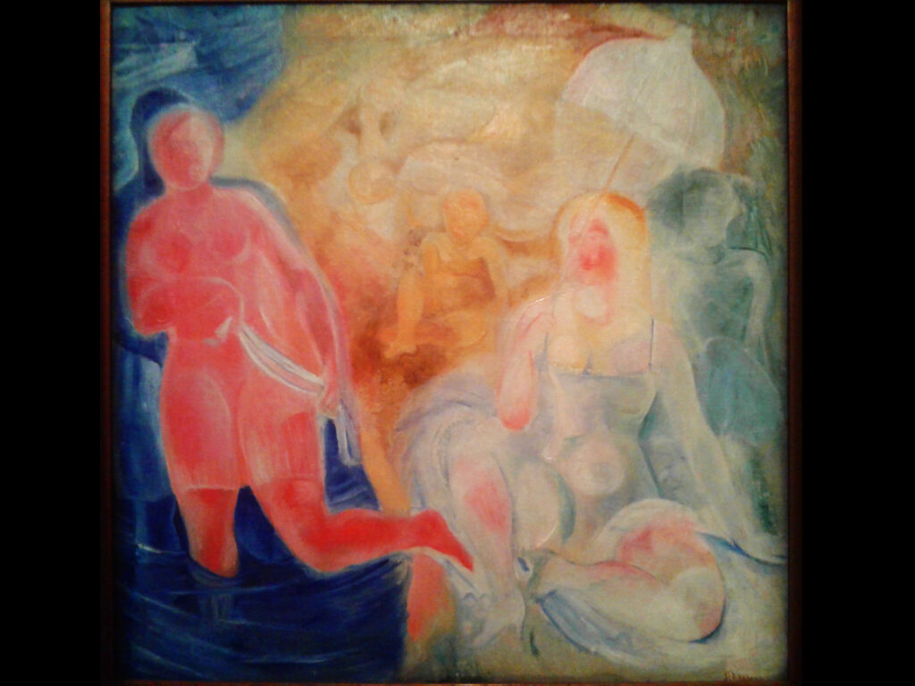 Plage (1920) - Victor Palmov Tablo