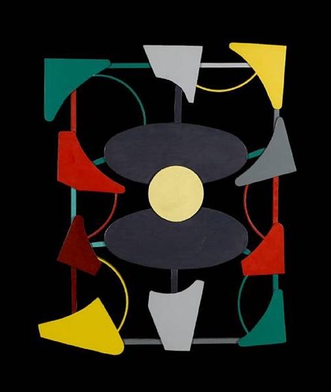 Planos y color liberados (1947) – Gyula Kosice Tablo
