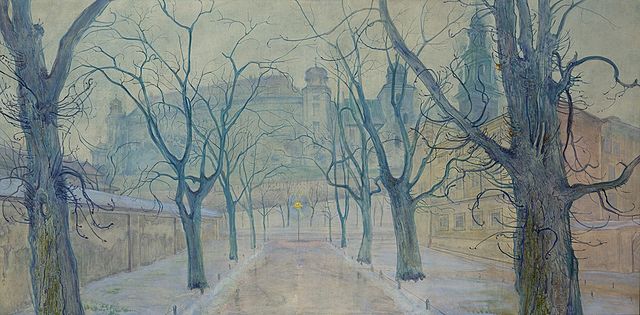 Planty O Swicie (1894) - Stanisław Wyspiański Tablo