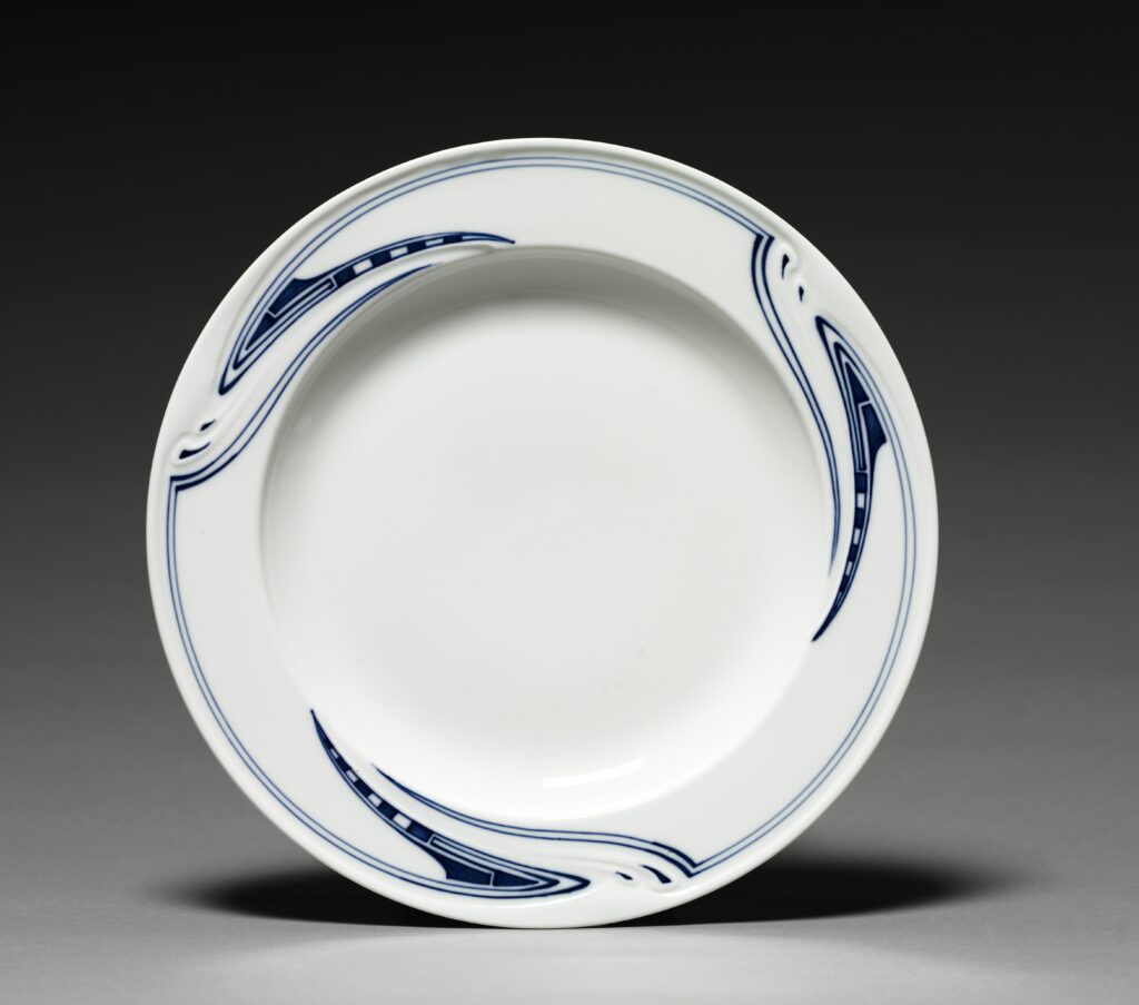 Plate Design (1903) - Henry van de Velde Tablo