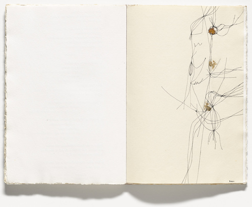 Plate from 17 variazioni su temi proposti per una pura ideologia fonetica (1955) - Alberto Burri Tablo