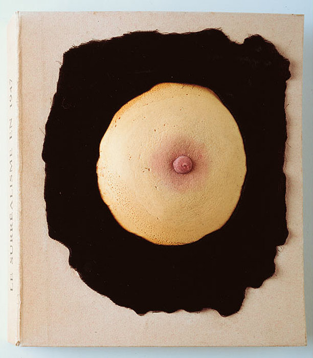 Please touch Cover design for Le Surréalisme (1947) – Marcel Duchamp Tablo