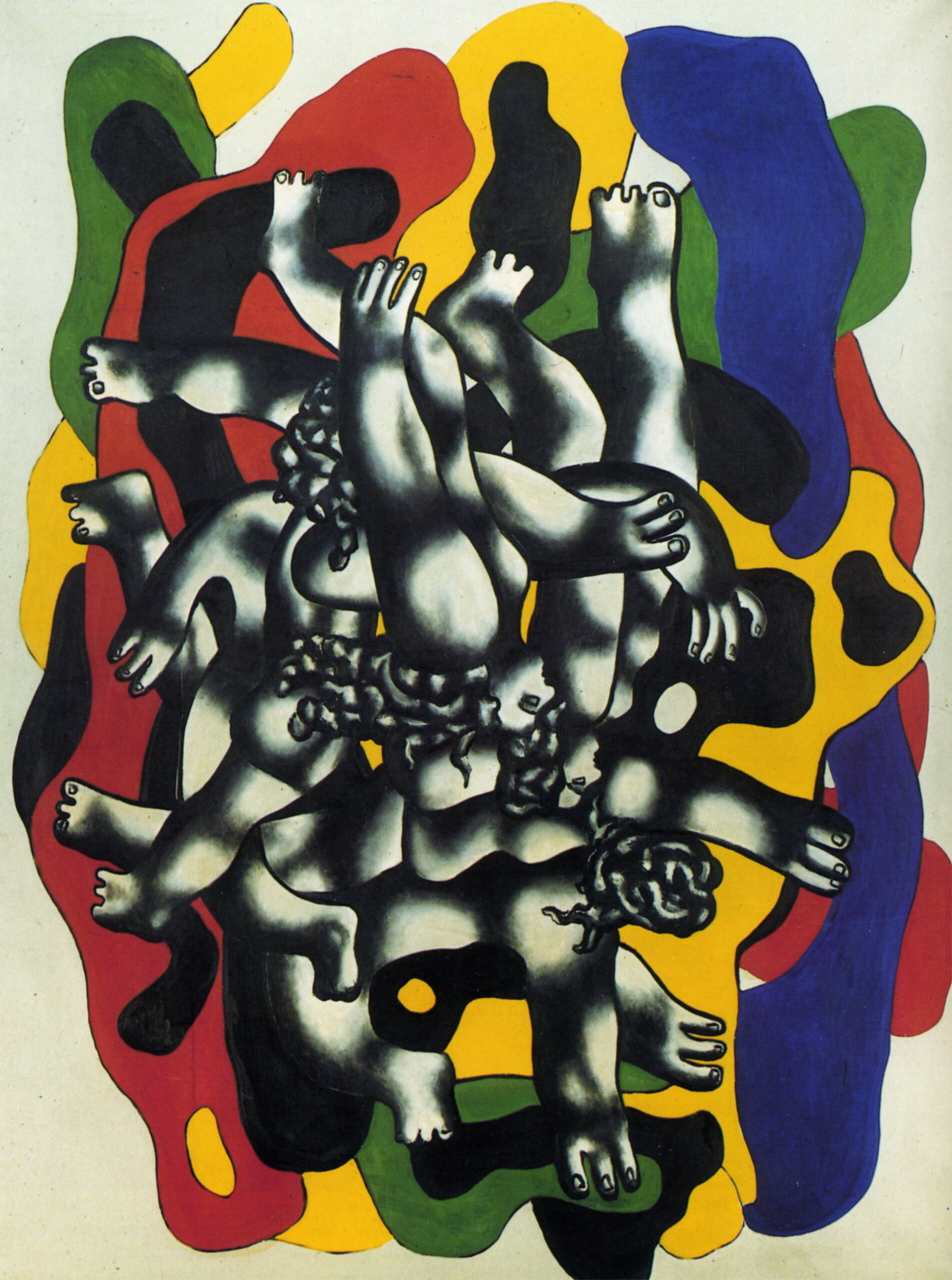 Plungers II (1941) - Fernand Léger Tablo