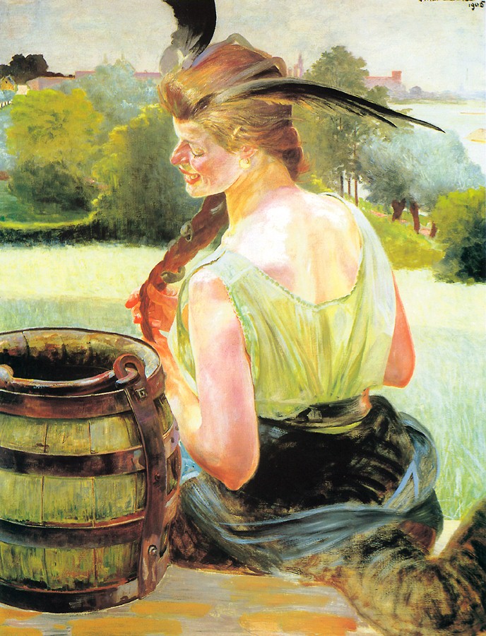 Poisoned Well Chimera - Jacek Malczewski Tablo