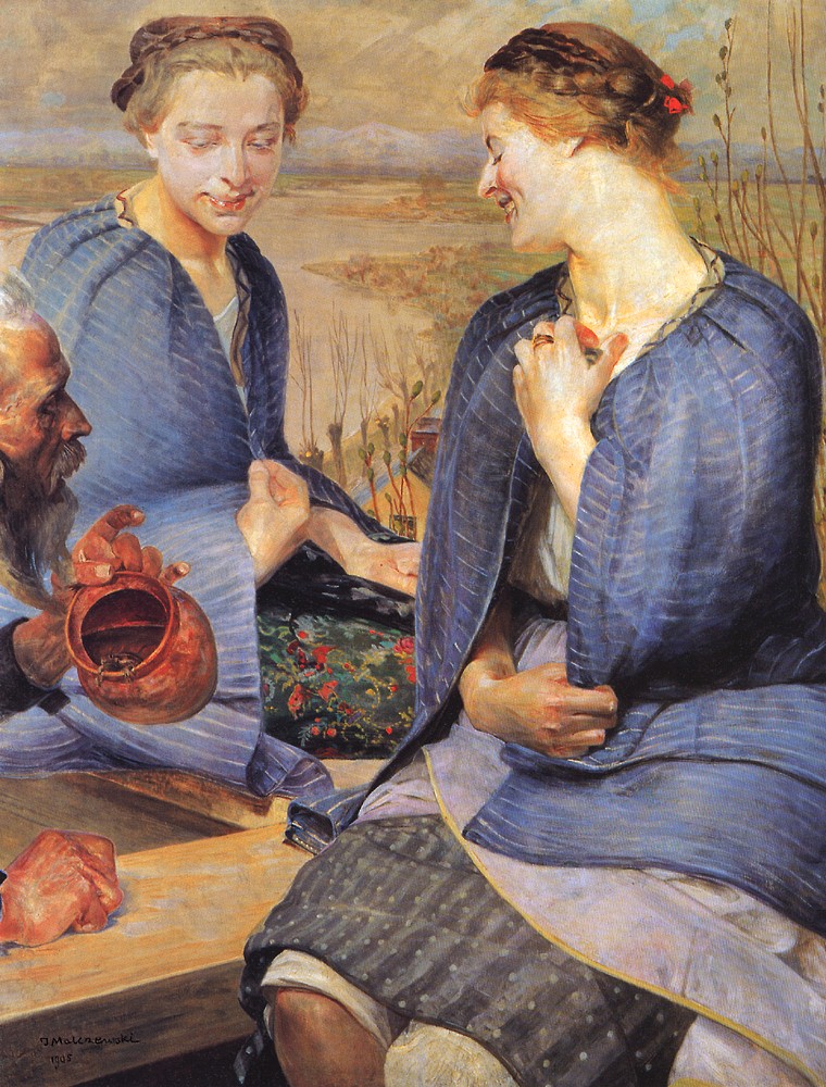 Poisoned Well II - Jacek Malczewski Tablo