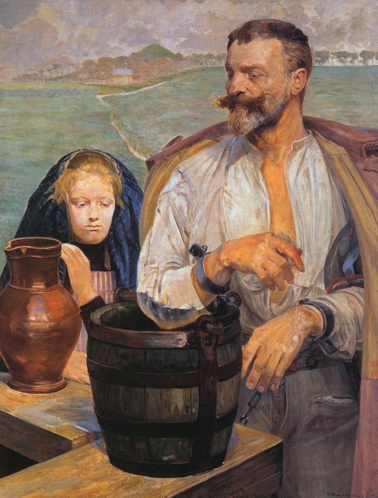 Poisoned Well III - Jacek Malczewski Tablo