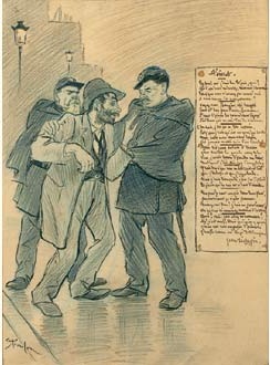 Poivrot – Théophile Steinlen Tablo