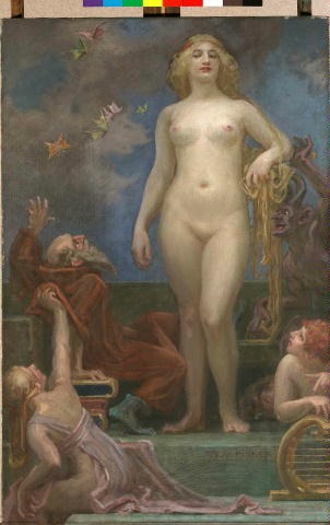 Pokušení Sv. Antonína – Maximilian Pirner Tablo