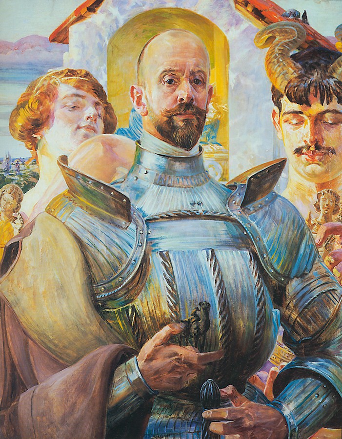 Polish Hector - Jacek Malczewski Tablo