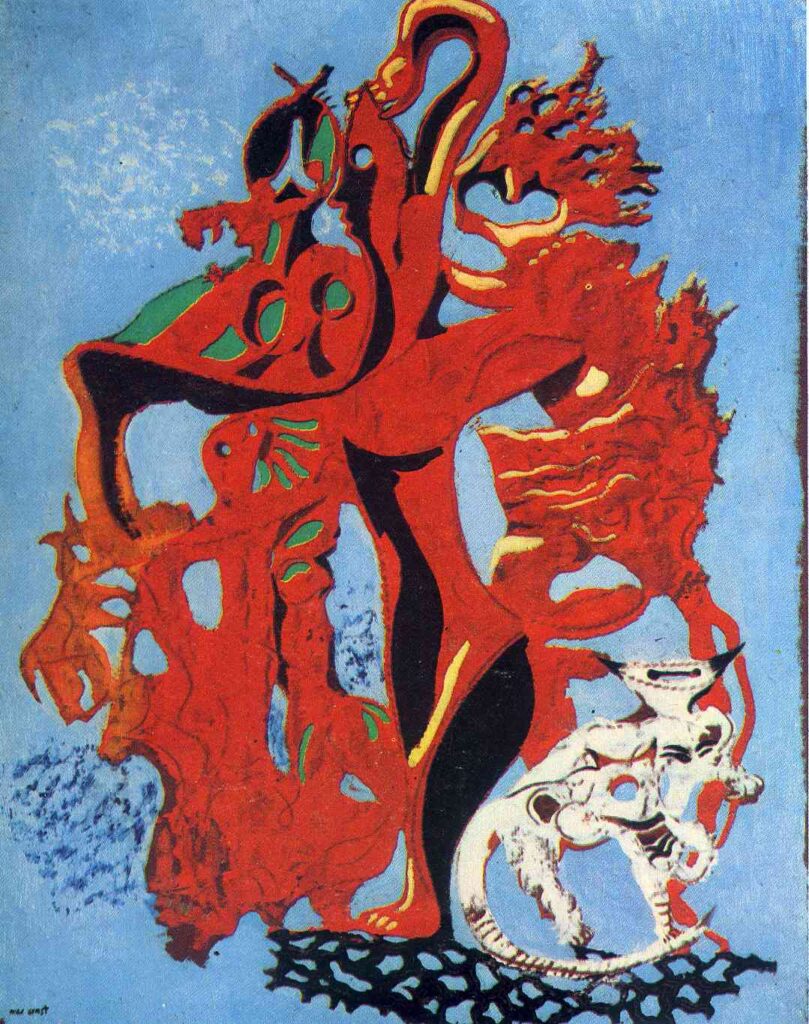 Pomegranate Flower (1926) - Max Ernst Tablo