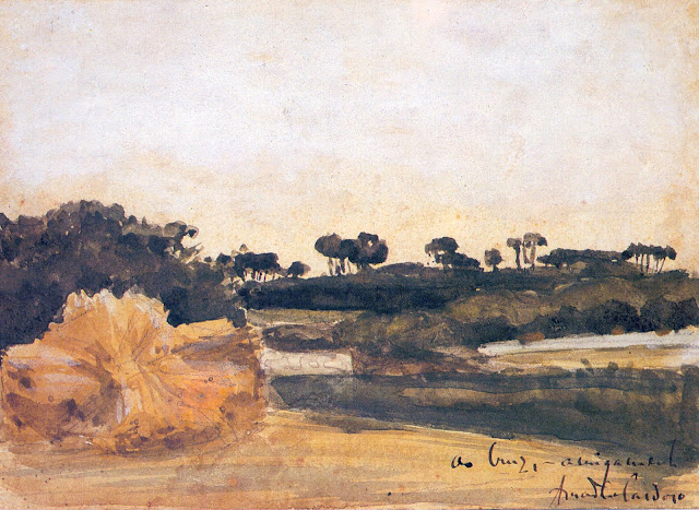 Pont L'Albbé (1907) - Amadeo de Souza-Cardoso Tablo