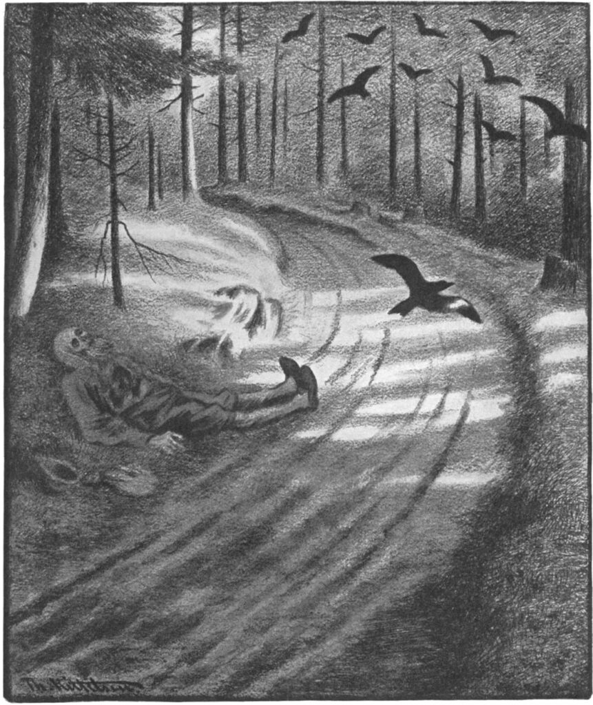 Poor man (1900) - Theodor Severin Kittelsen Tablo