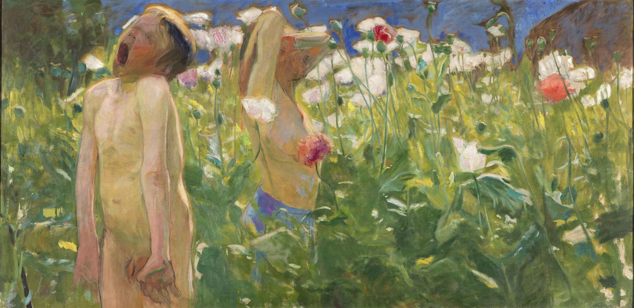 Poppies (1903) - Wojciech Weiss Tablo