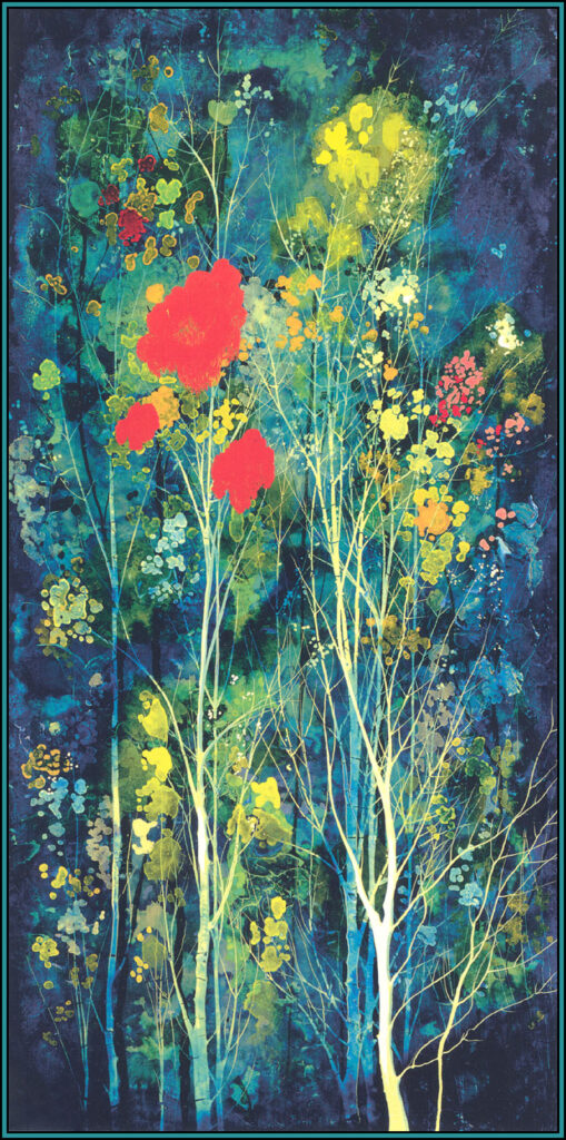 Poppies and Flowers – Eyvind Earle Tablo