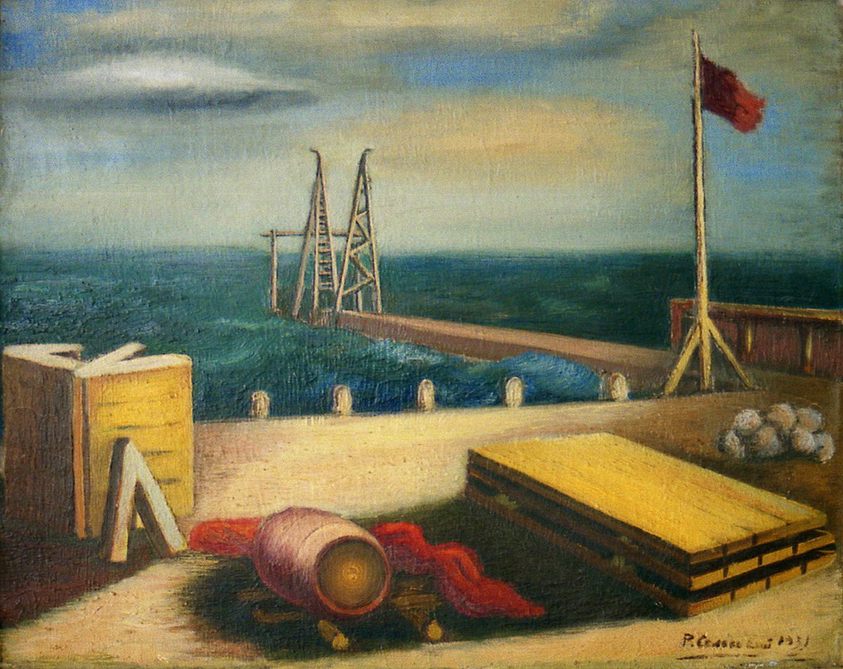 Port (1931) - Roman Selsky Tablo