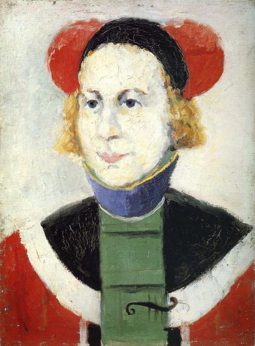 Portrait (1932) - Kazimir Malevich Tablo