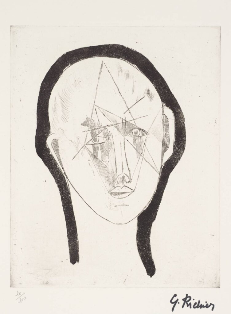 Portrait (1951) - Germaine Richier Tablo
