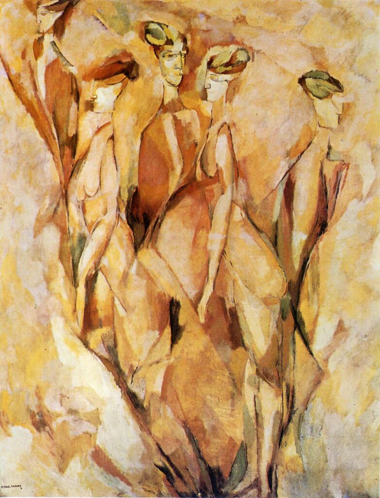 Portrait (Dulcinea) (1911) – Marcel Duchamp Tablo