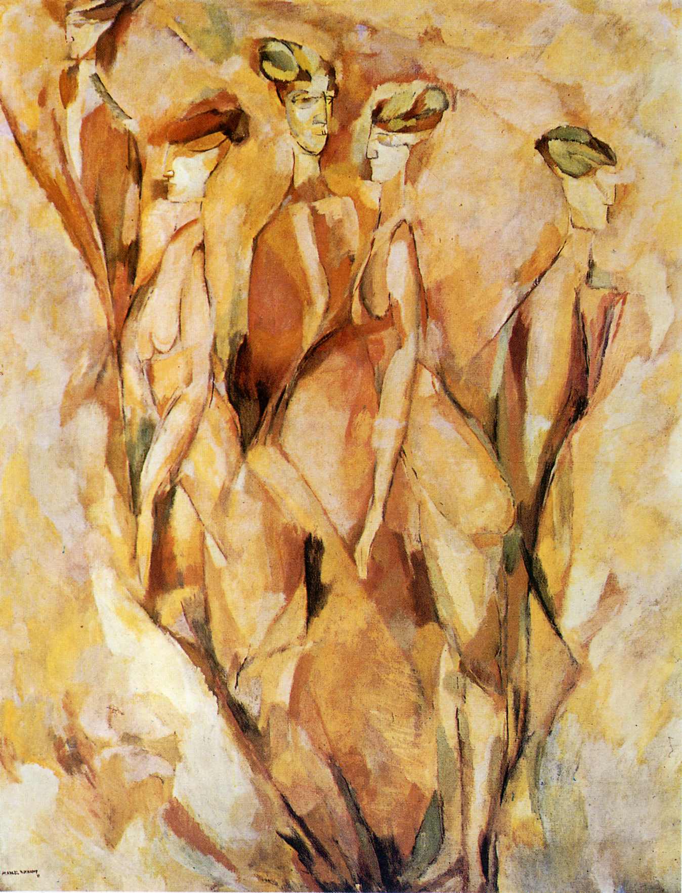 Portrait (Dulcinea) (1911) - Marcel Duchamp Tablo kanvas tablo