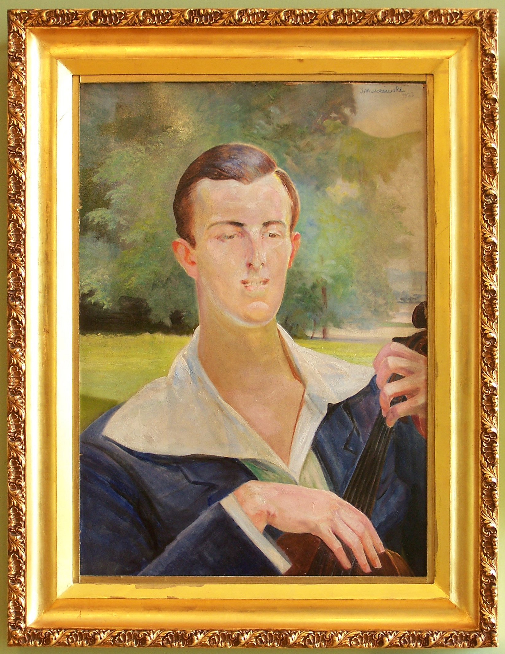 Portrait - Jacek Malczewski Tablo