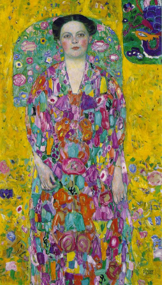 Portrait Of Eugenia Primavesi (1913) – Gustav Klimt Tablo