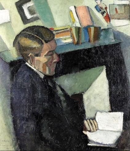 Portrait de Charles Chinet (1917) - Gustave Buchet Tablo