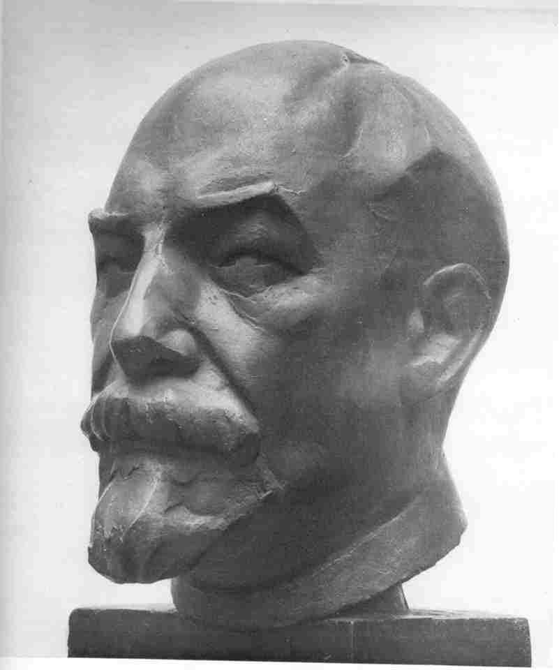 Portrait of A.Lunacharsky (1920) - Nathan Altman Tablo