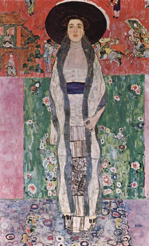 Portrait of Adele Bloch Bauer II (1912) - Gustav Klimt Tablo