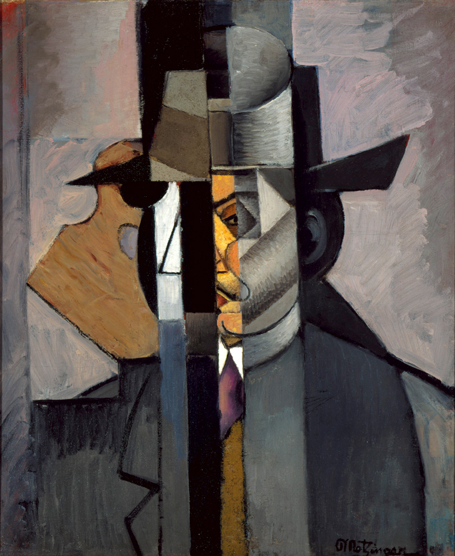 Portrait of Albert Gleizes (1912) - Jean Metzinger Tablo