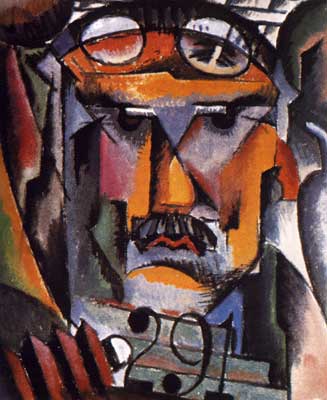 Portrait of Alfred Stieglitz (1913) – Man Ray Tablo