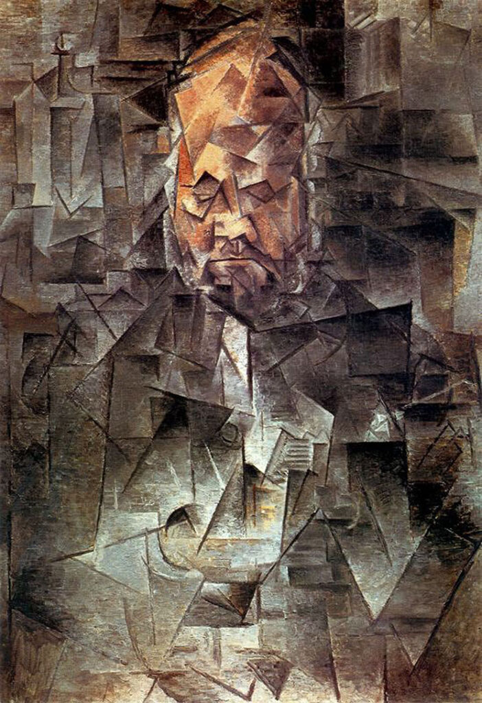 Portrait of Ambroise Vollard (1910) - Pablo Picasso Tablo