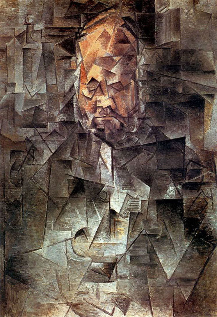 Portrait of Ambroise Vollard (1910) - Pablo Picasso Tablo