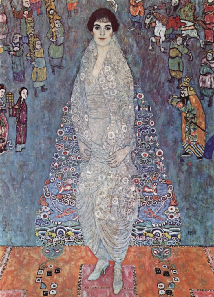 Portrait of Baroness Elisabeth Bachofen Echt (1914) - Gustav Klimt Tablo