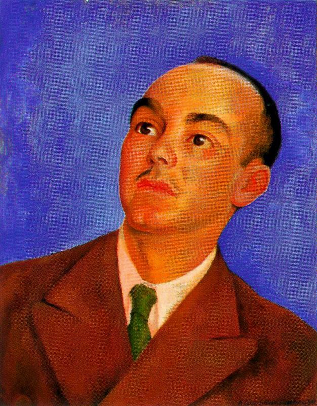 Portrait of Carlos Pellicer (1942) – Diego Rivera Tablo