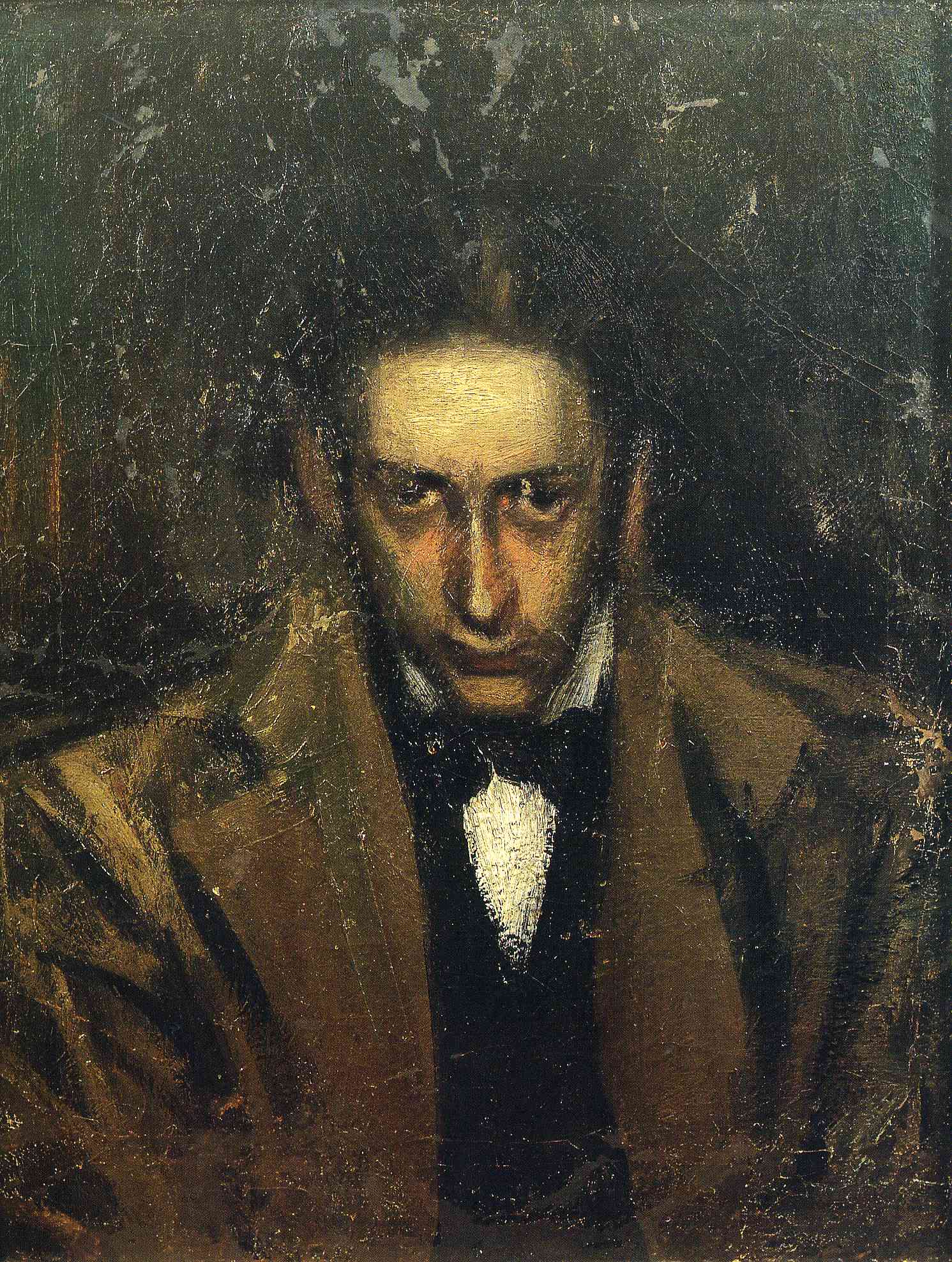 Portrait of Casagemas (1899) - Pablo Picasso Tablo