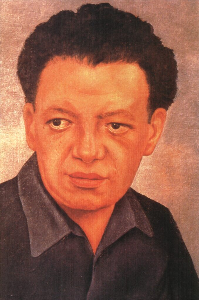 Portrait of Diego Rivera (1937) - Frida Kahlo Tablo
