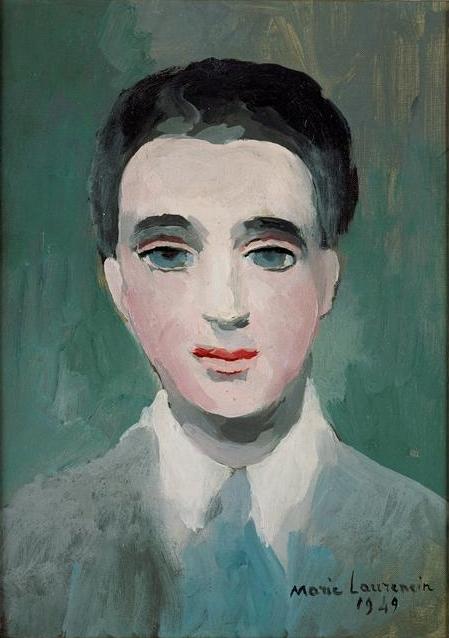 Portrait of Doctor Robert Le Masle (1949) - Marie Laurencin Tablo