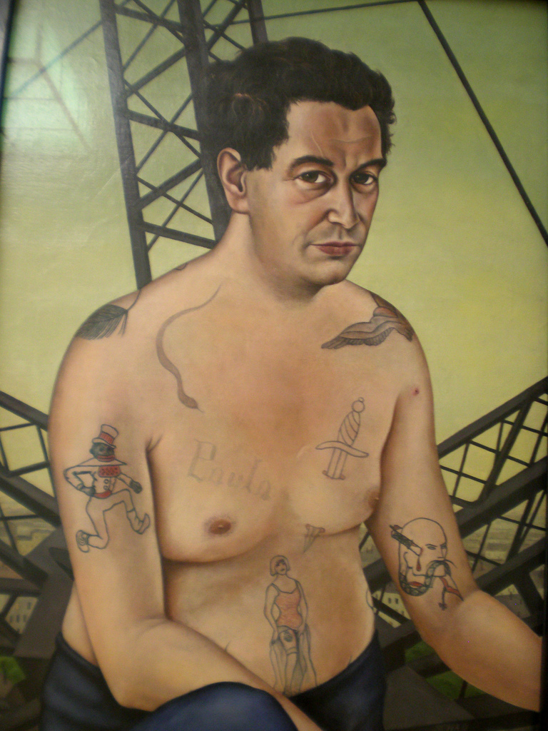 Portrait of Egon Erwin (1928) – Christian Schad Tablo
