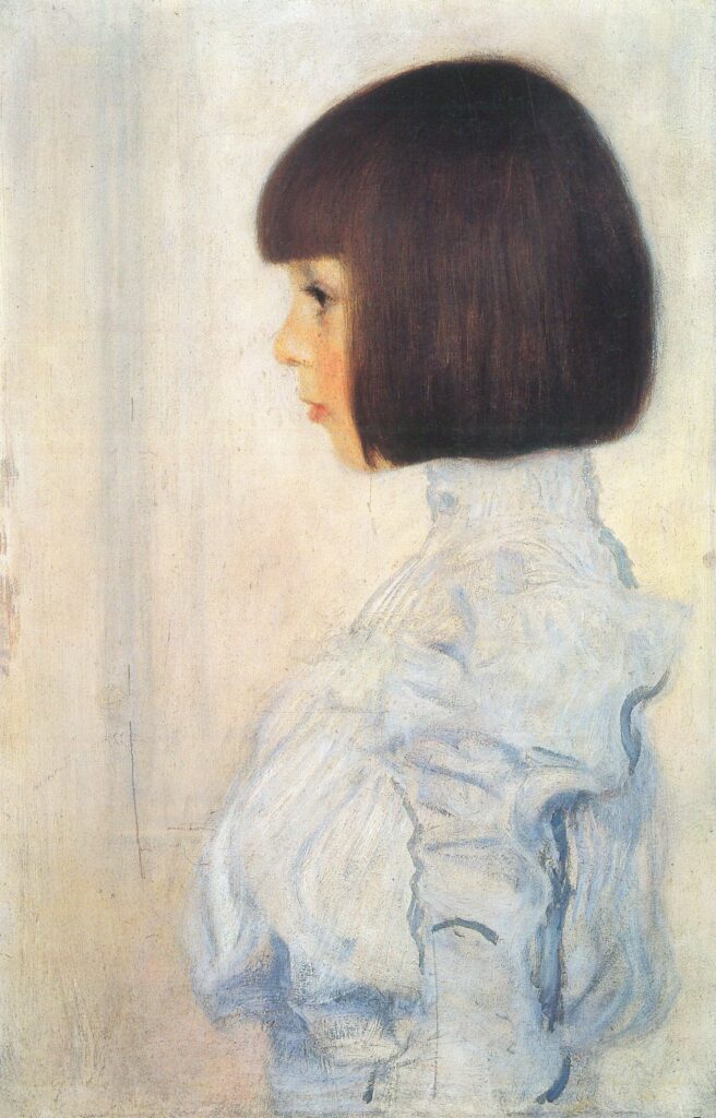 Portrait of Helene Klimt (1898) - Gustav Klimt Tablo