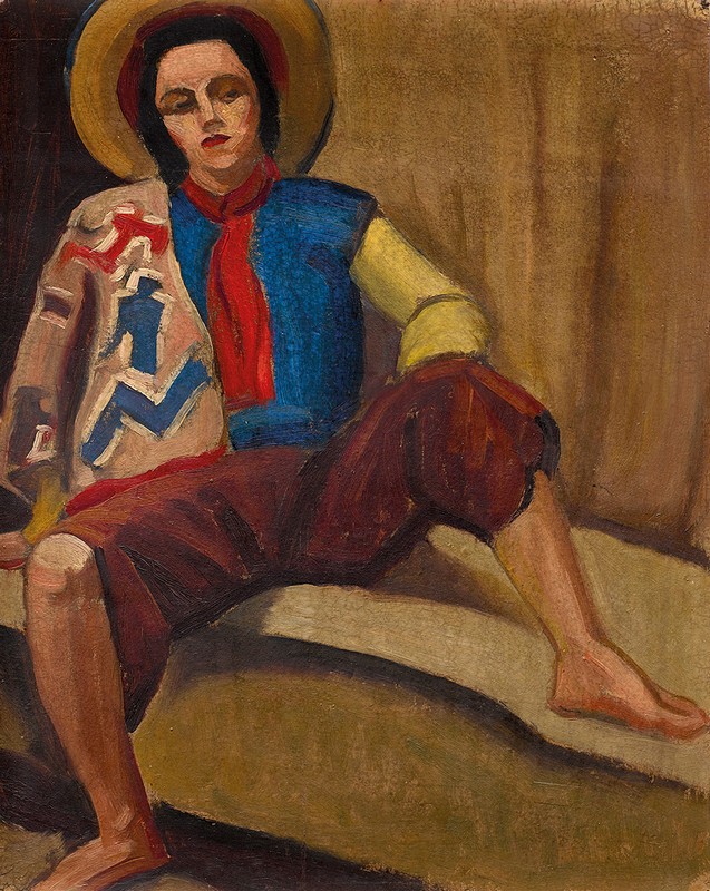 Portrait of Iberia Performer (1944) - Dorrit Black Tablo