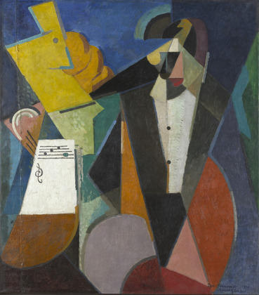 Portrait of Igor Stravinsky (1914) - Albert Gleizes Tablo
