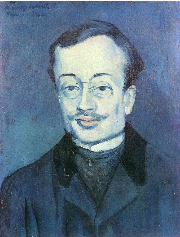 Portrait of Jaime Sabartes (1904) - Pablo Picasso Tablo