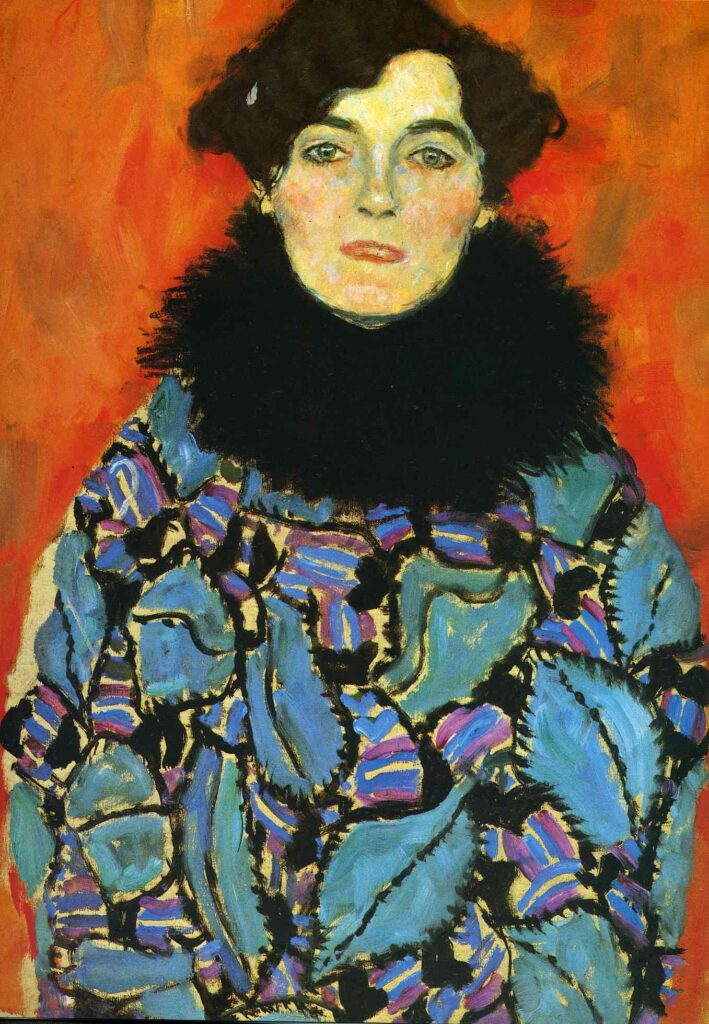 Portrait of Johanna Staude (1917) - Gustav Klimt Tablo