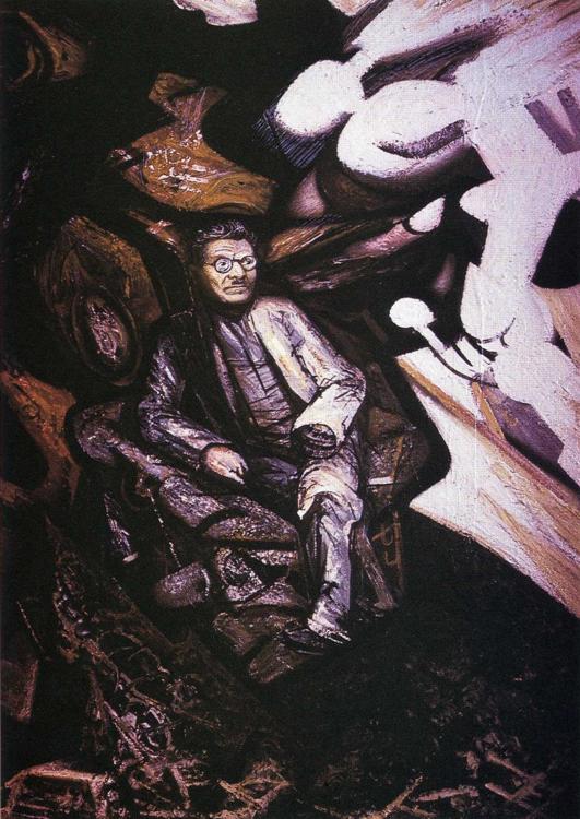 Portrait of Jose Clemente Orozco (1947) – David Alfaro Siqueiros Tablo