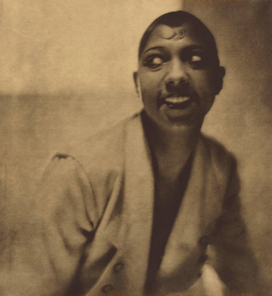 Portrait of Josephine Baker (1925) - Adolph de Meyer Tablo